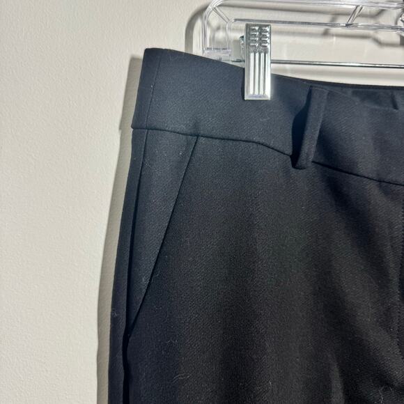 Ann Taylor Loft Curvy Slim Trouser Work Pant Women 12 Black Officecore Career - Picture 7 of 10